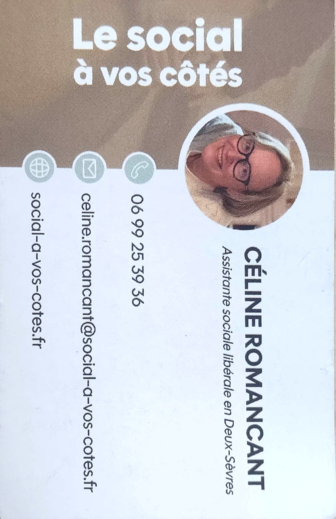 Le Social à vos côtés - Céline Romancant